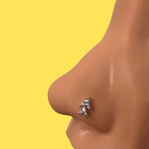 Double Arrow Nose Stud